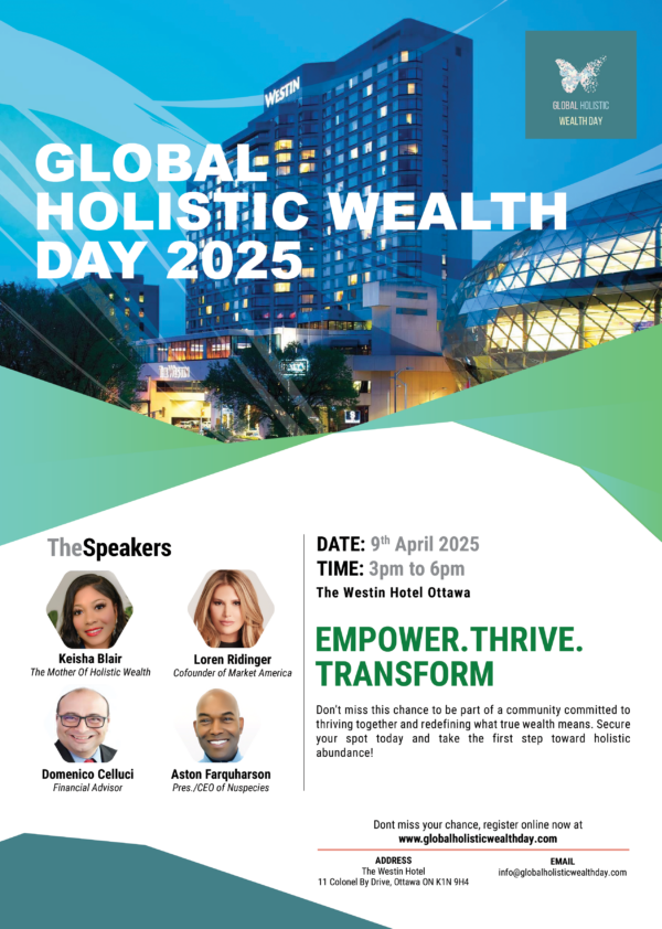 Global Holistic Wealth Day Event Live Streaming